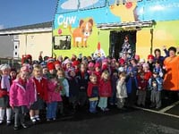 pupils meet Welsh star