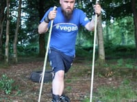 Craig Williams - the Usk Ice Warrior training for a polar walk in aid of charity