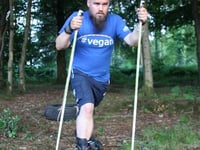 Craig Williams - the Usk Ice Warrior training for a polar walk in aid of charity