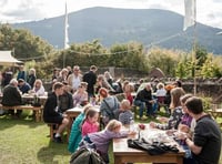 Thousands arrive in Abergavenny for annual food festival weekend