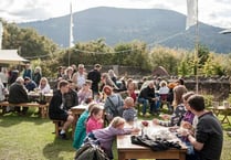 Thousands arrive in Abergavenny for annual food festival weekend
