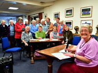 Abergavenny U3A members enjoy a trip to Shakespeare's Globe Theatre