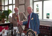 New president installed at Abergavenny Rotary