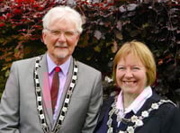 Mayoress to offer warm welcome to runners Terry and Louise who aim to turn personal tragedy into something positive