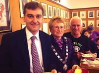 Mayor and guests tuck into Fairtrade breakfast