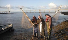 Black Rock fishermen cast their net