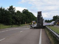 Investigation into light aircraft crash on A40