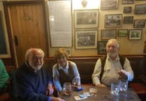 Famous actors Prunella and husband Tim visited the Goose and Cuckoo