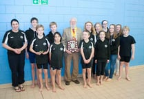 Rotary Swimathon award for Abergavenny Swimming Club
