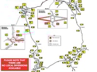 Weekend closure planned for A465 Heads of the Valley