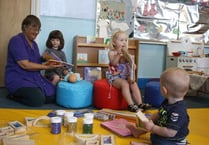 Rotary Club donation will help toddler group buy craft and play equipment
