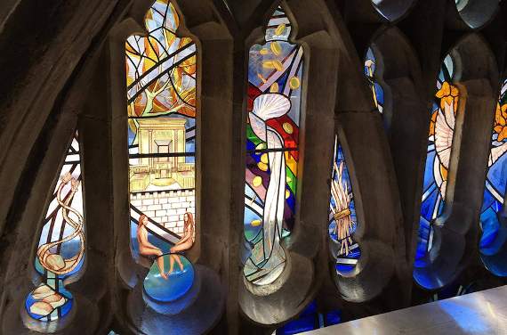 The most important piece of religious art in Wales since World War II will be unveiled in Abergavenny