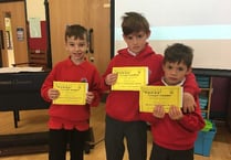Enterprising pupils at Ysgol Gymraeg help swell school's funds