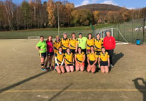 Double win on home turf for Aber Ladies