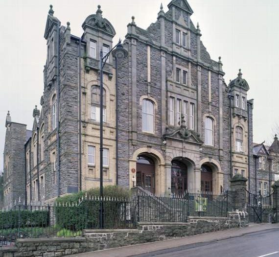 Supporters rally in support of Blaenavon's Workmen's Hall