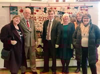 AM Nick helps launch First World War quilt exhibition