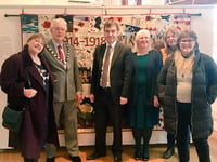 AM Nick helps launch First World War quilt exhibition