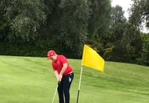 Eoin competes in national golf finals