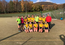 Double win on home turf for Aber Ladies