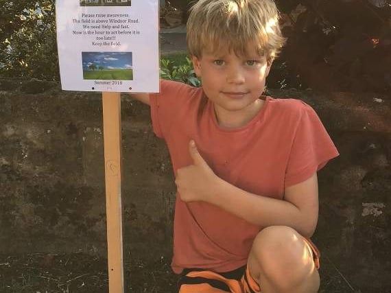 Sam launches his fight for green spaces