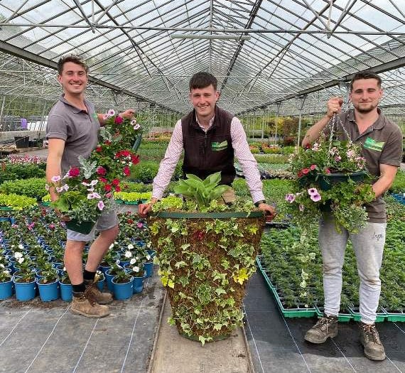 Garden centre blooming back after lockdown