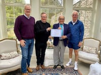 Top international award for town’s Rotary club