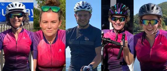 Epic cycle challenge will help boost funds of two charities