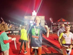 Triathlete completes the 'Italian Job'