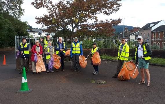 'Take your litter home' urge volunteer group