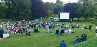 Abergavenny's open air cinema debut