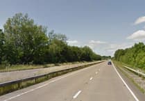 A40 shut in both directions between Abergavenny and Raglan