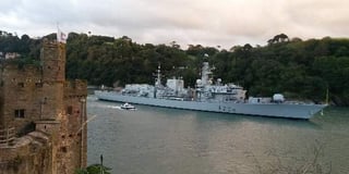 Sad final port of call for HMS Monmouth