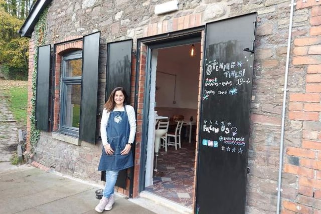 New garden cafe is ready to welcome you