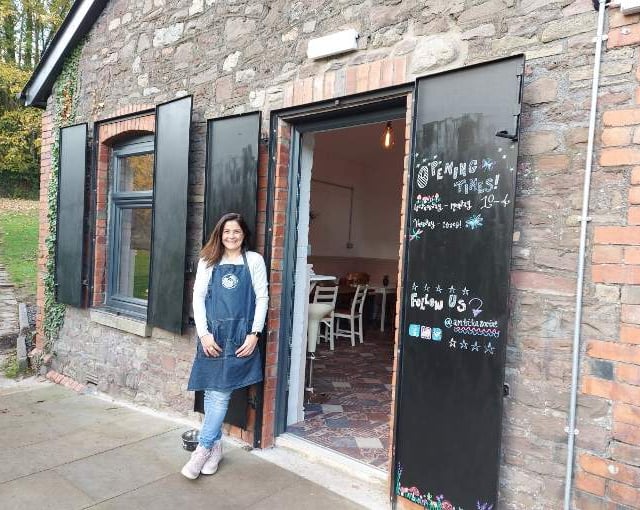 New garden cafe is ready to welcome you