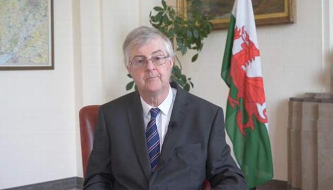 First Minister Mark Drakeford