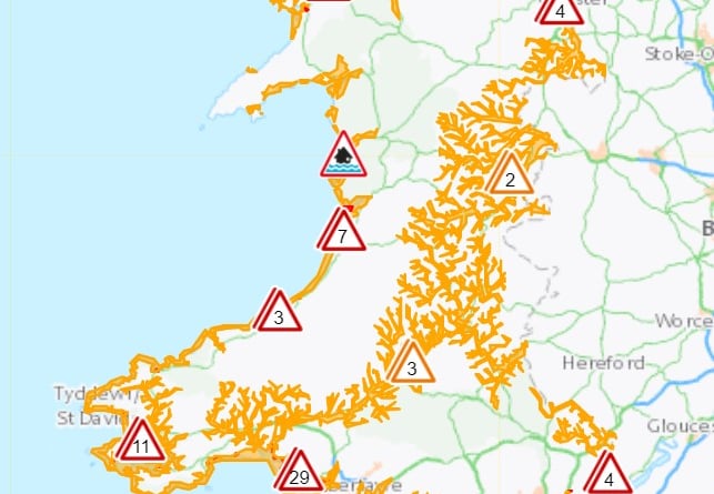 Flood warnings