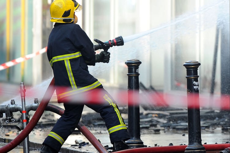 USE WITH RADAR CONTENT ONLY
Undated file generic photo of a firefighter tackling a blaze.