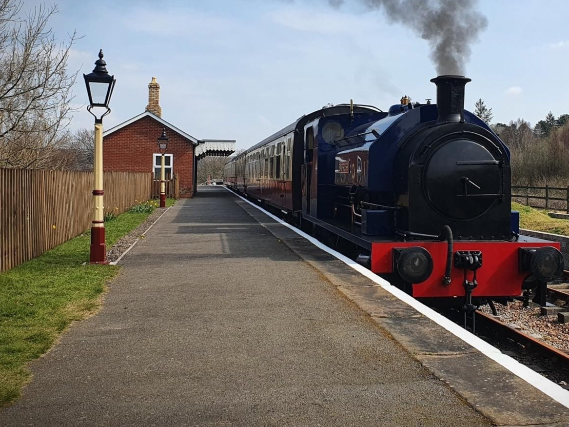 Heritage railway temporarily ditches steam