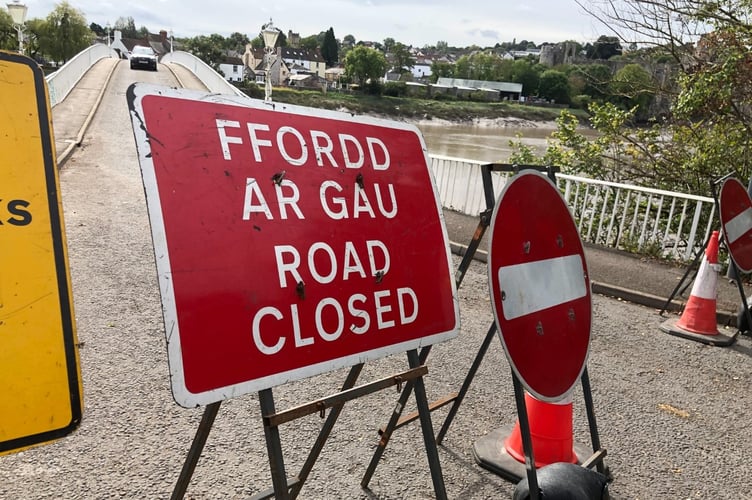 Roadwork sign