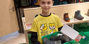 Schoolboy to walk up Sugarloaf for Children in Need charity