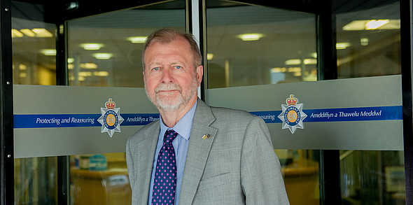 Gwent Police and Crime Commissioner Jeff Cuthbert
