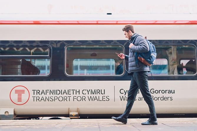Transport for Wales stock image.