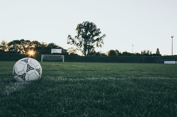 Football stock image.