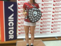 Badminton player retains top titles