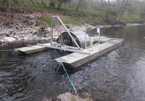 Second year of salmon tracking gets underway along the river Usk