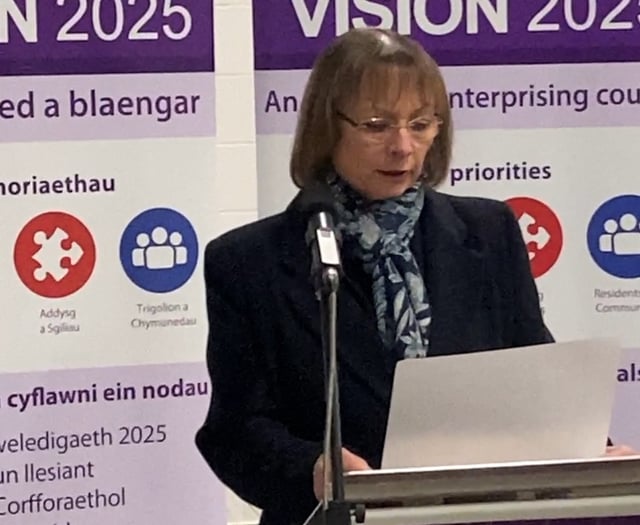 Powys chief executive to leave role this month