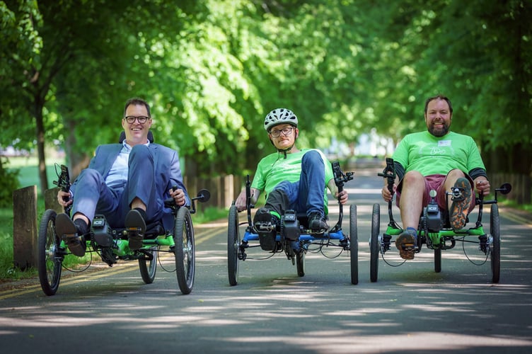 Pedal power visit 