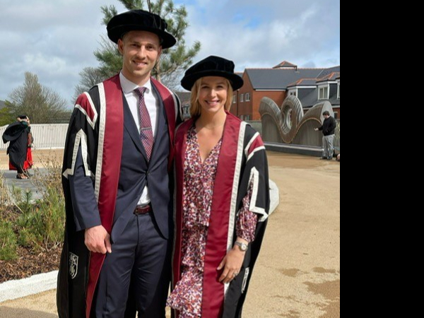 Becky and George North