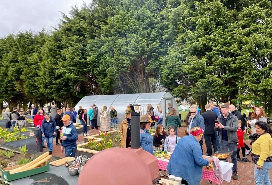 Club opens new community garden on BBC’s One Show