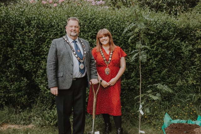 Jubilee celebrations begin with commemorative tree planting